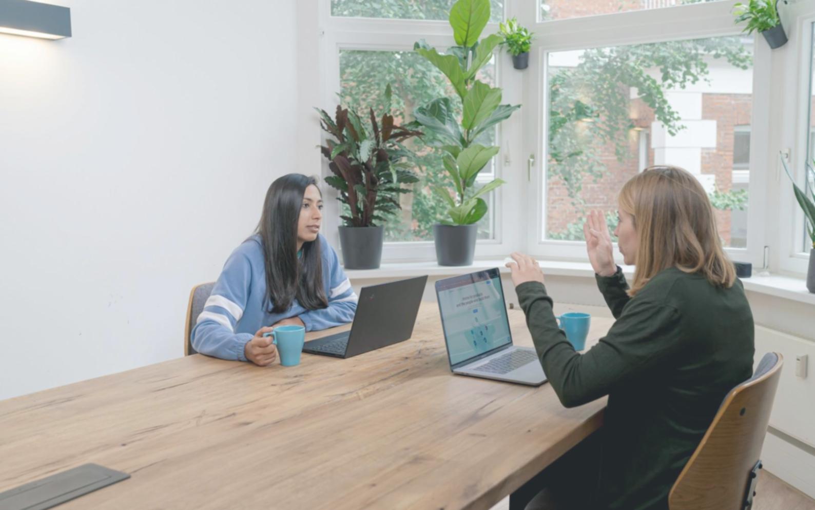 Professional workspace showing financial analysis tools and resources